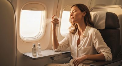 Beauty-Routine auf Langstreckenflügen: Frisch ankommen